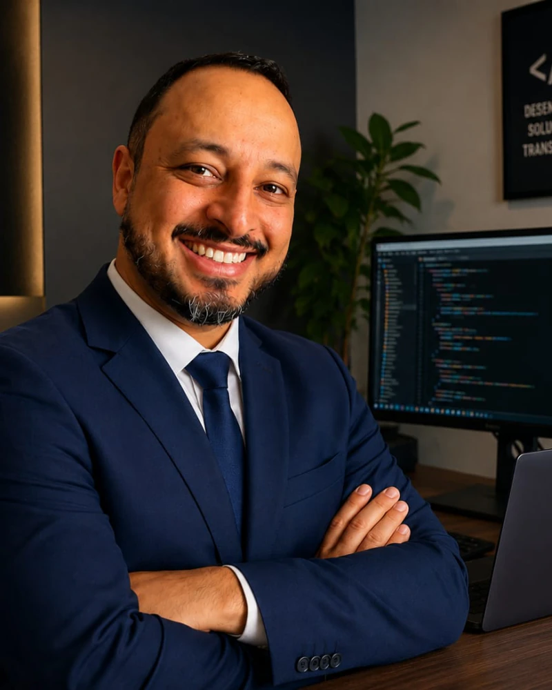 Elom Waizmam, fundador da EW IT Solutions
